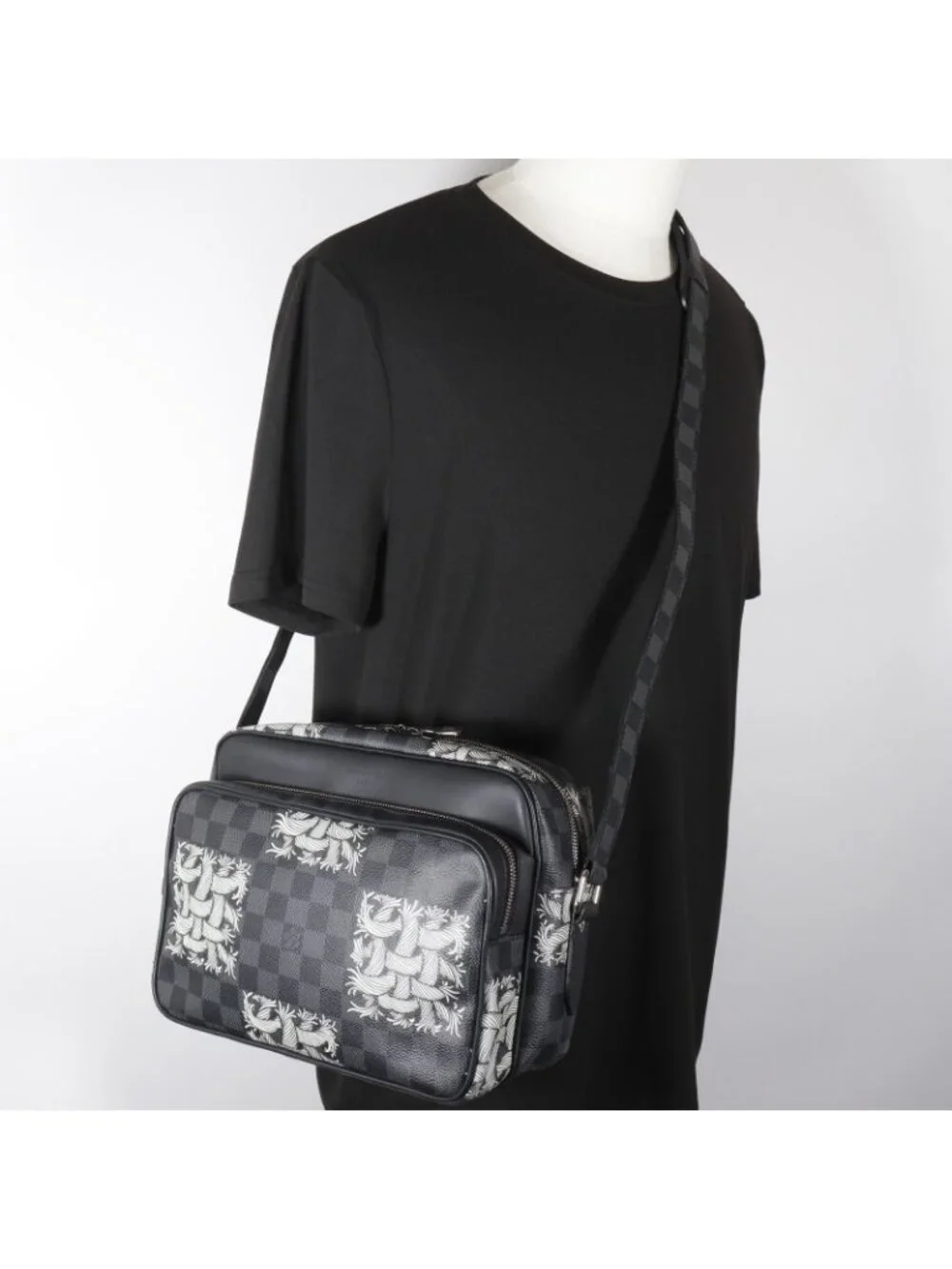 Louis Vuitton Nile PM Christopher Damier Graphite Canvas Black